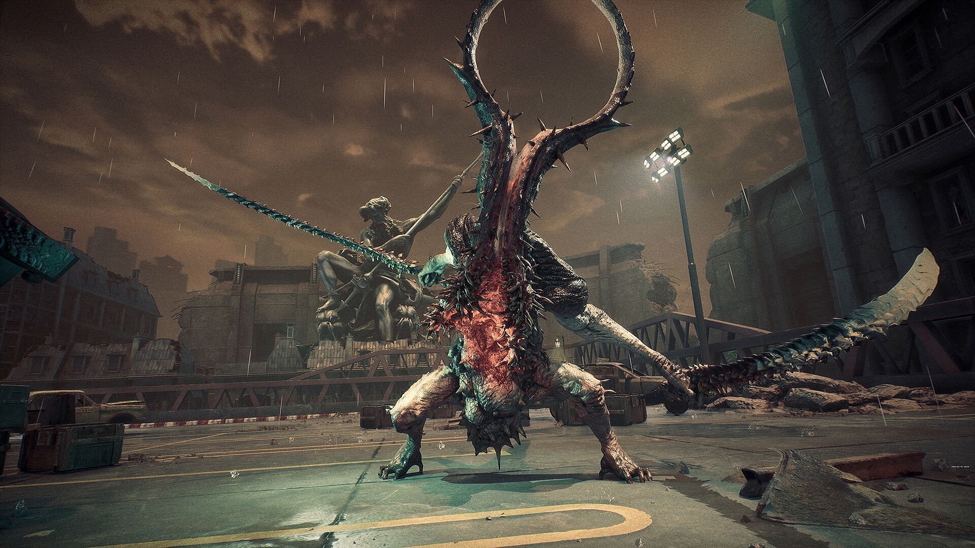 Stellar Blade’s intense parry-based combat and enemy design echo the challenge of classic Souls-like games (Image via PlayStation Publishing LLC)